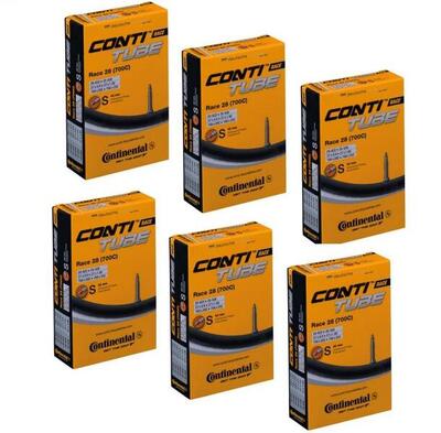 Continental 6 x Conti Schlauch Race 28x0.75-1.00" 28" 700x20/25C 18/25-622/63...