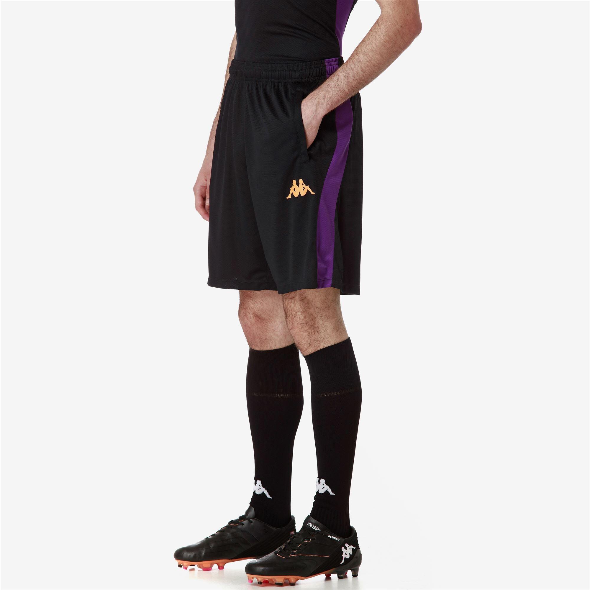 Pantaloncini sportivi ACF Fiorentina da Uomo in Poliestere riciclato Nero 4/7
