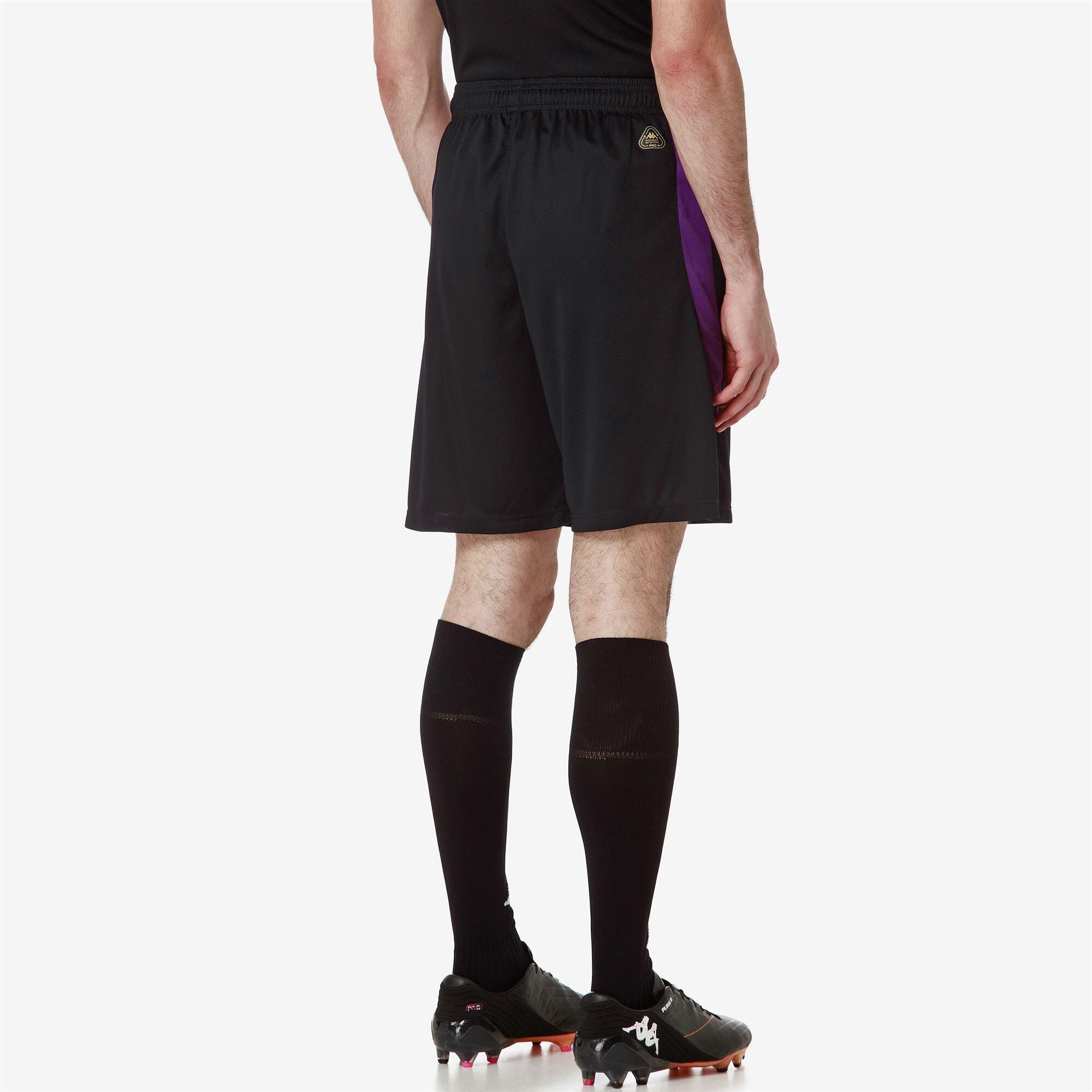 Pantaloncini sportivi ACF Fiorentina da Uomo in Poliestere riciclato Nero 5/7