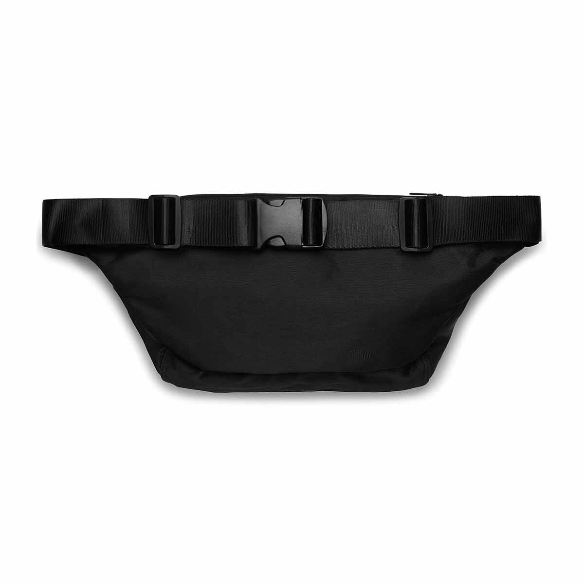 Borsa a tracolla da uomo donna in poliestere nero da racing 4/5
