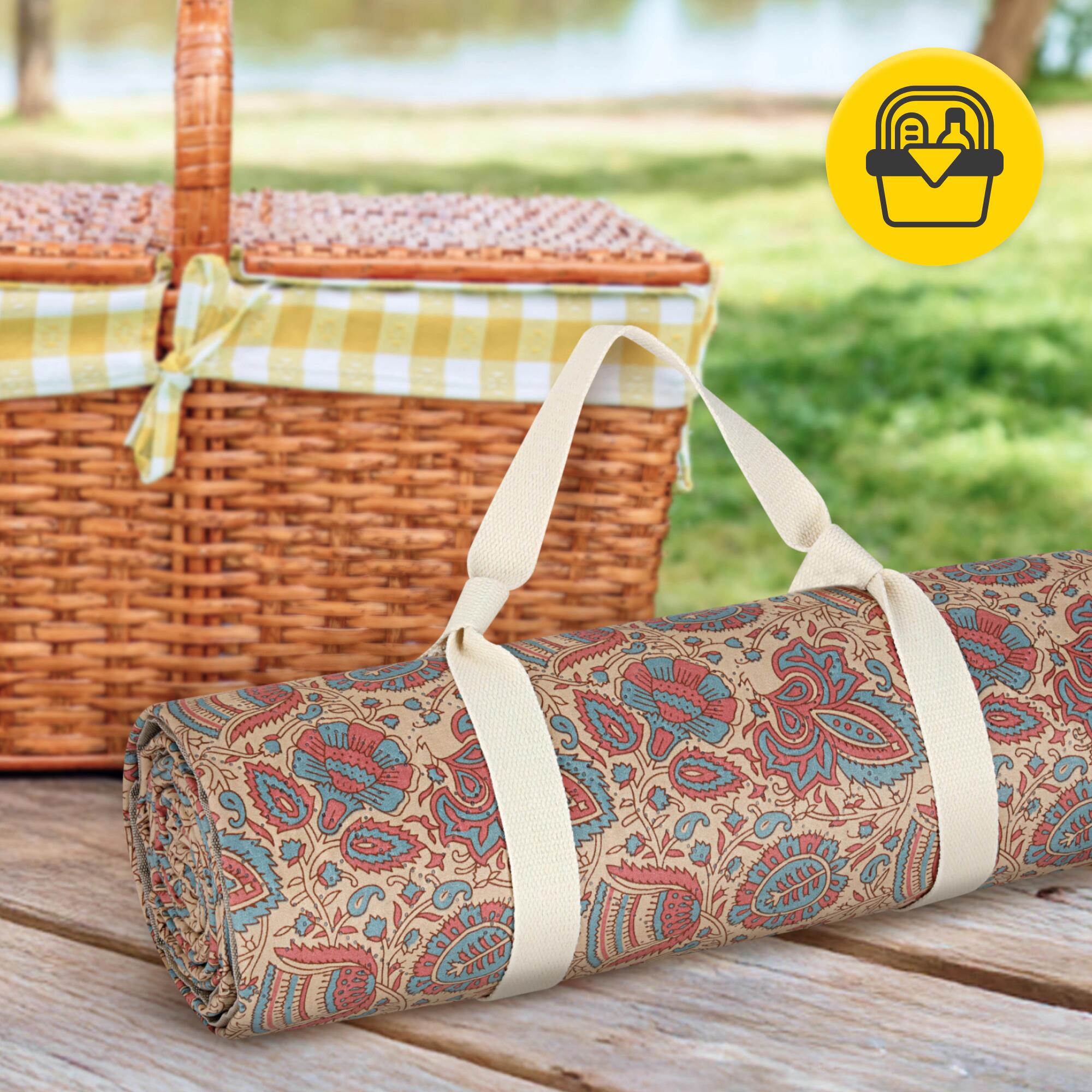 Strand und Picknickdecke 4FIZJO Isoliermatte 200 × 150 cm 7/7