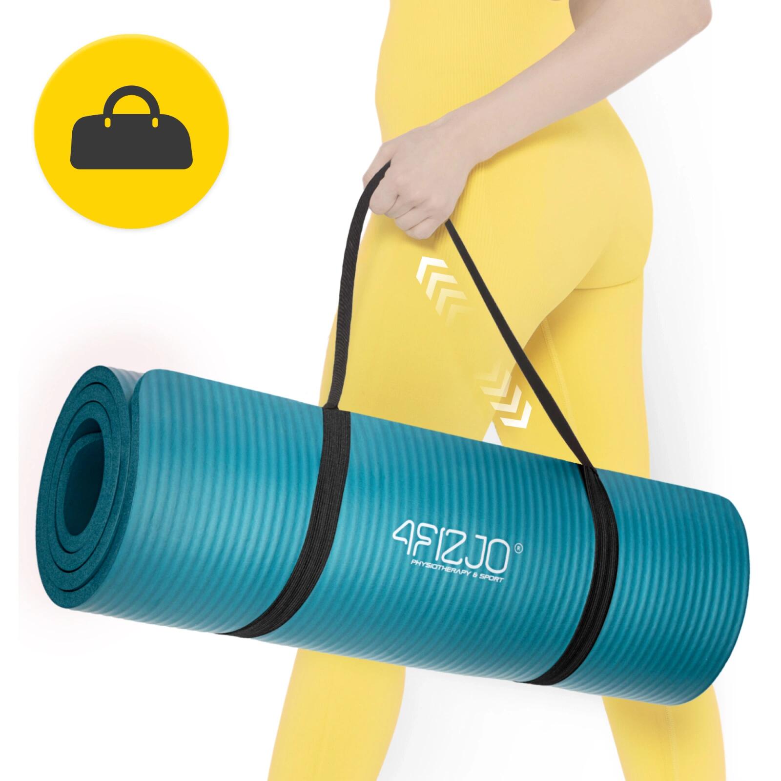 NBR-Trainingsmatte Gymnastikmatte Fitnessmatte 180 x 60 x 1,5 cm 7/7