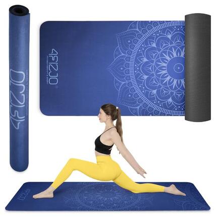 Zamszowa mata do jogi i ćwiczeń 1,5 mm 4FIZJO