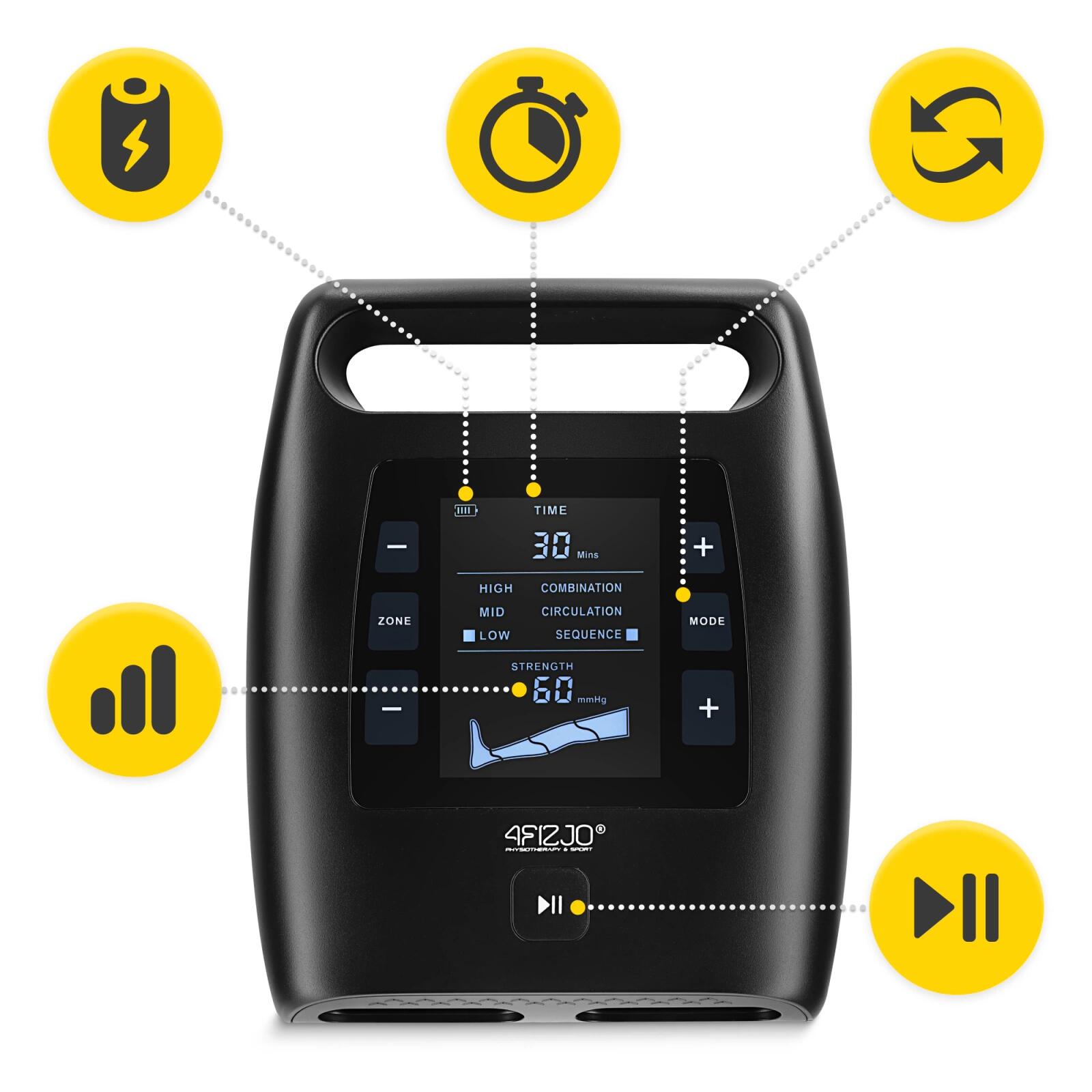 Aparat do drenażu limfatycznego Air Compression Therapy System ACTIVE C4 3/7