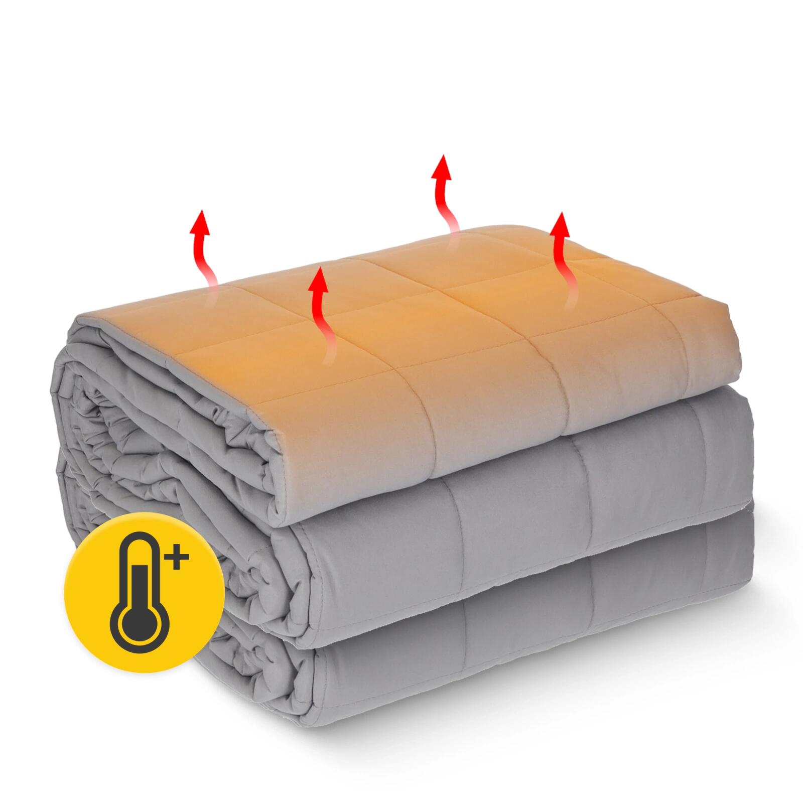 Gewichtsdecke 13,6 kg 4FIZJO WB04 XXL Schwere Therapiedecke 5/7