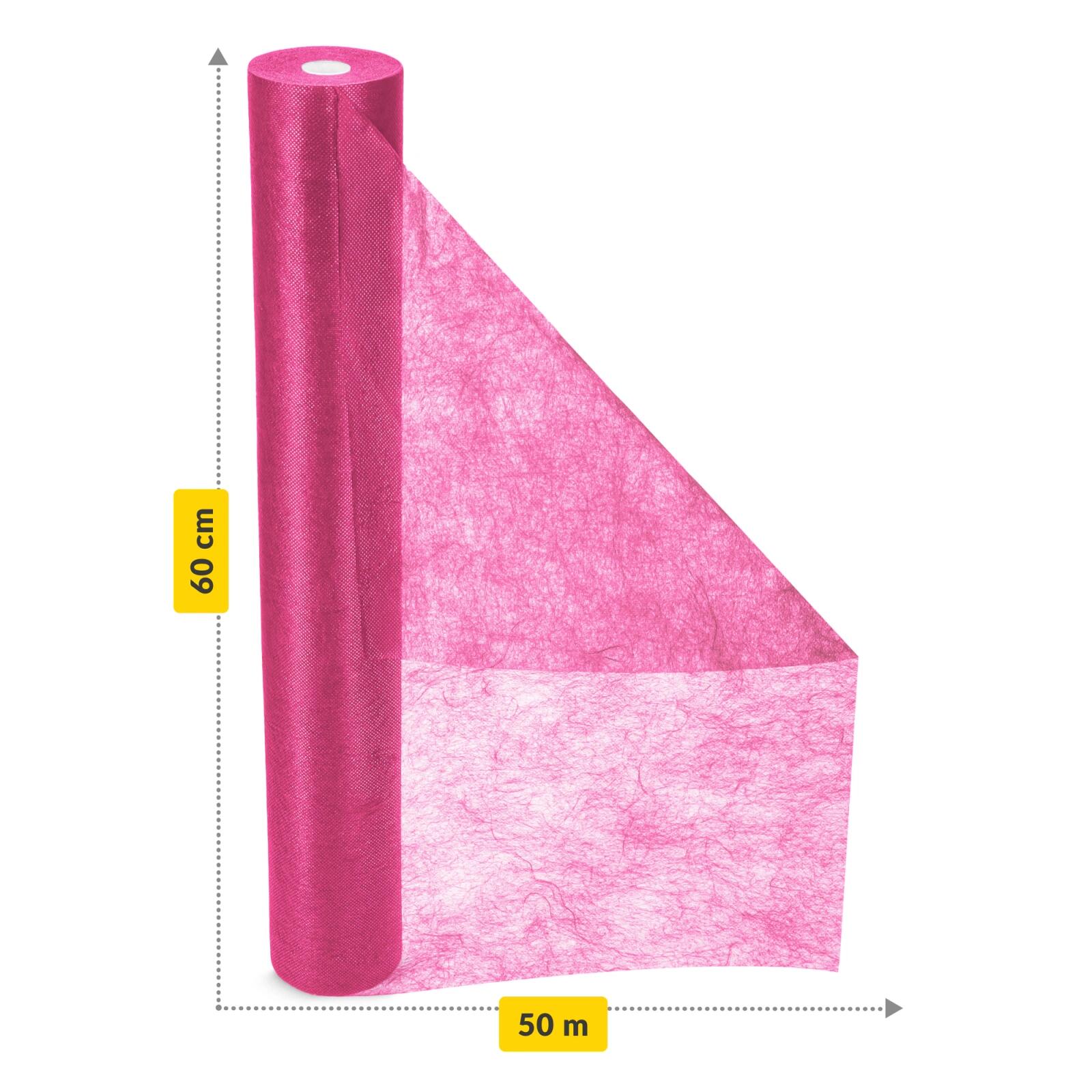 Medizinische Vlies-Unterlage Rosa 60 cm x 50 m – hygienisch 5/7