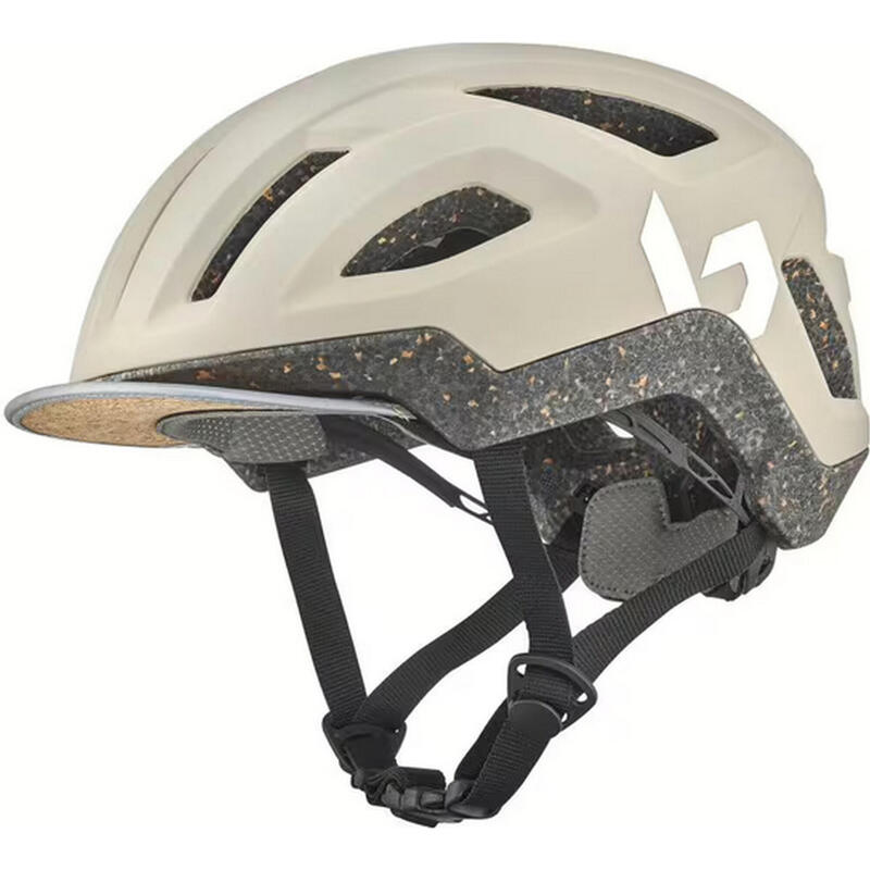 Casque de vélo urbain « REACT », couleur avoine mat