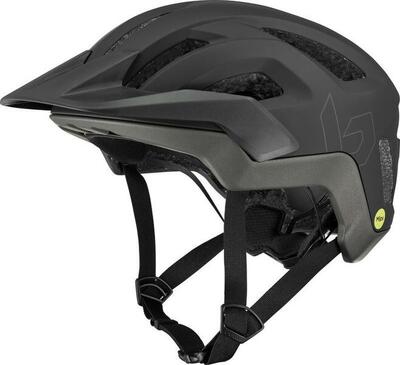 Mtb-fietshelm “eco adapt mips”. mineraal zwart mat