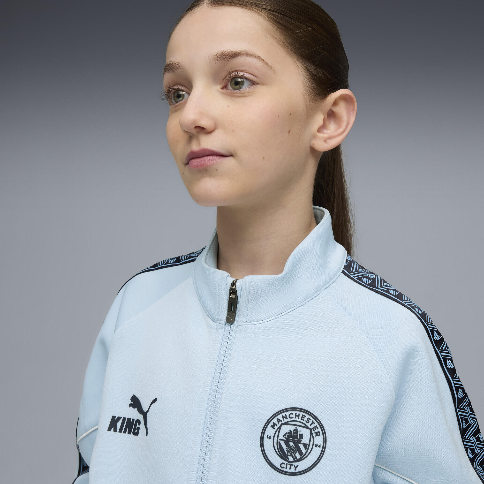 Manchester City KING Anthem Jacke Jugendliche PUMA 3/7