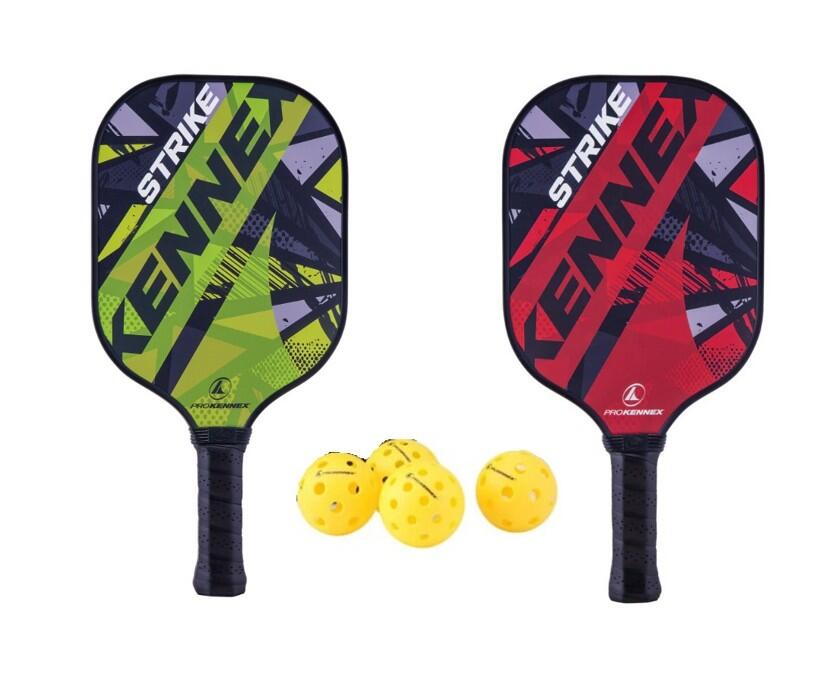 Prokennex Strike Pickleball Paddle Set [includes 2 outdoor + 2
