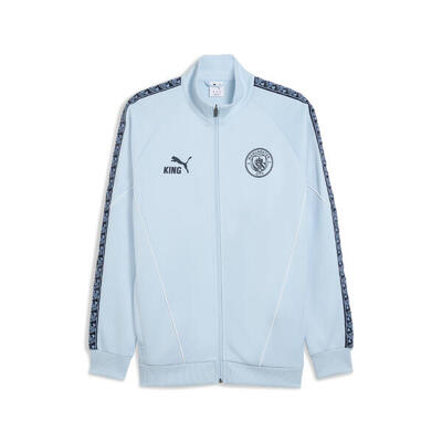 Chaqueta Manchester City KING Anthem Hombre PUMA Silver Sky Deep Navy Blue