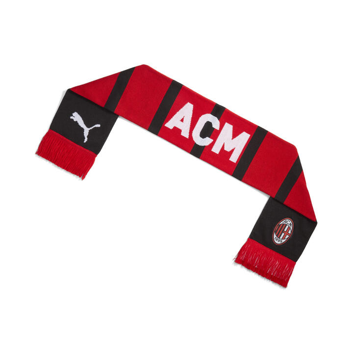 Écharpe De Supporter AC Milan - Dimensions 150 X 15 Cm, Multicolore, Pour Hommes Et Femmes