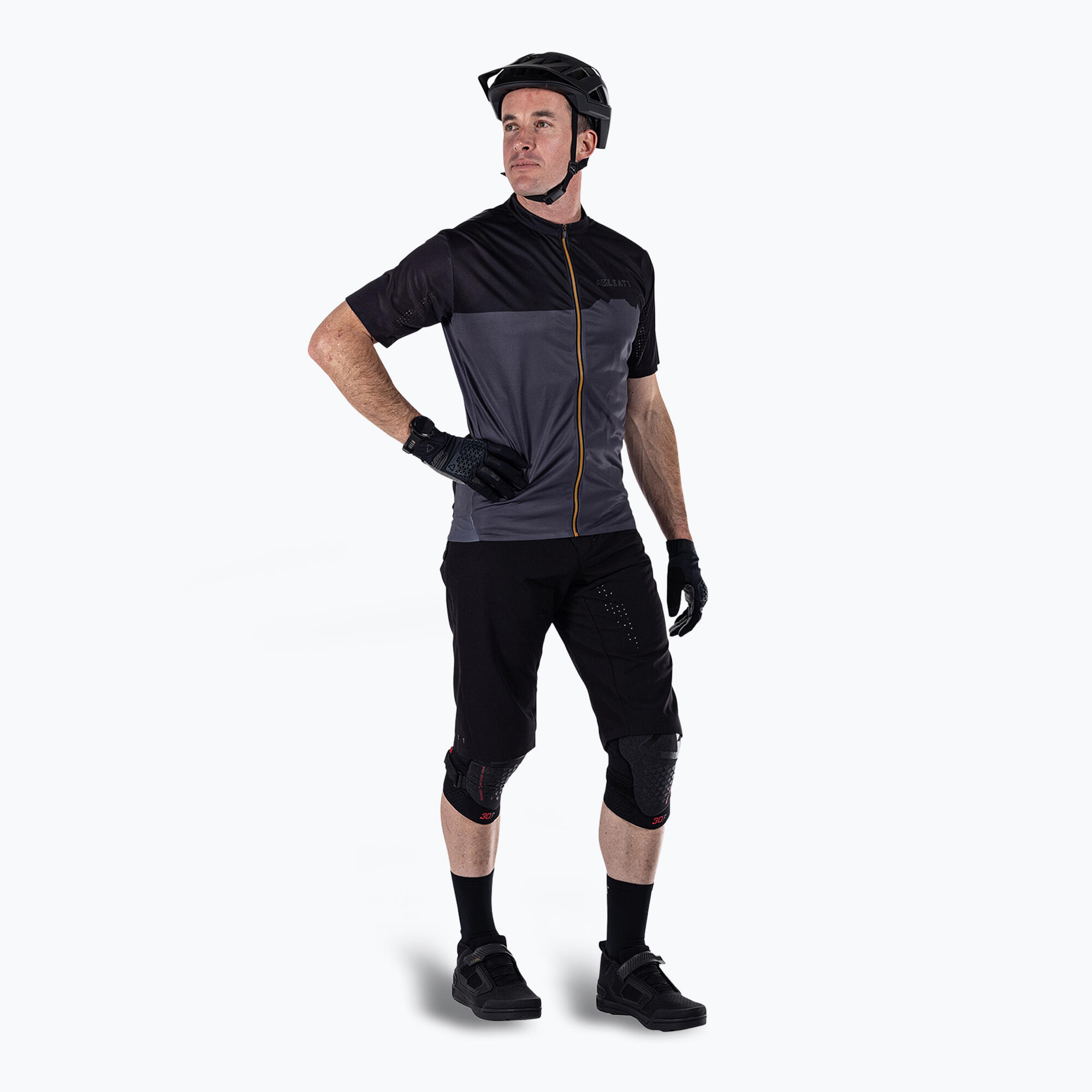 MTB Trail 3.0 Trikot mit MoistureCool-Gewebe Schwarz Herren 4/7
