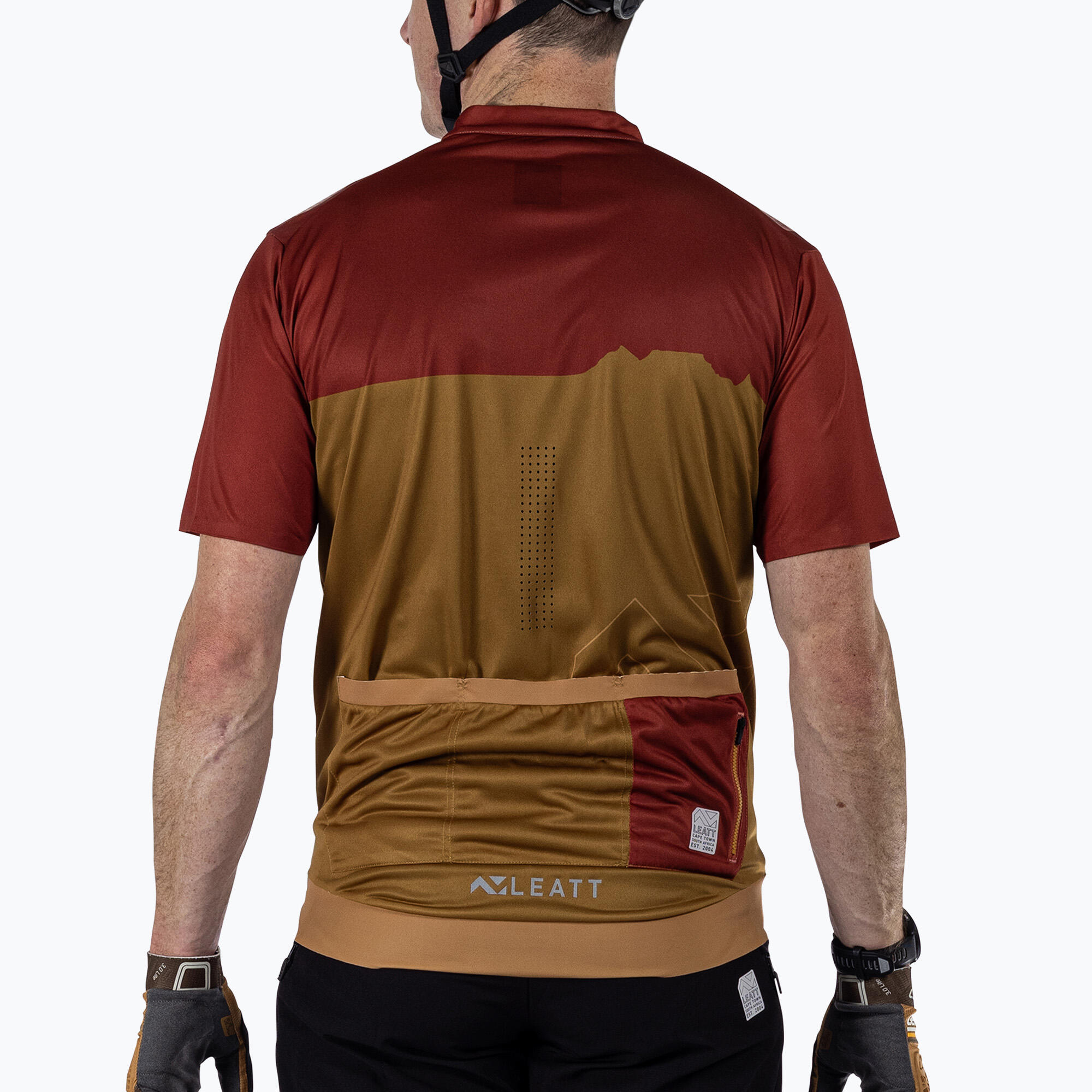 MTB Trail 3.0-shirt met MoistureCool-stof, rood, heren 4/7
