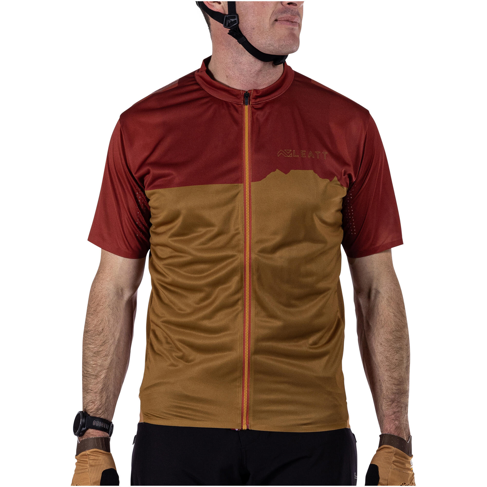 MTB Trail 3.0-shirt met MoistureCool-stof, rood, heren 2/7