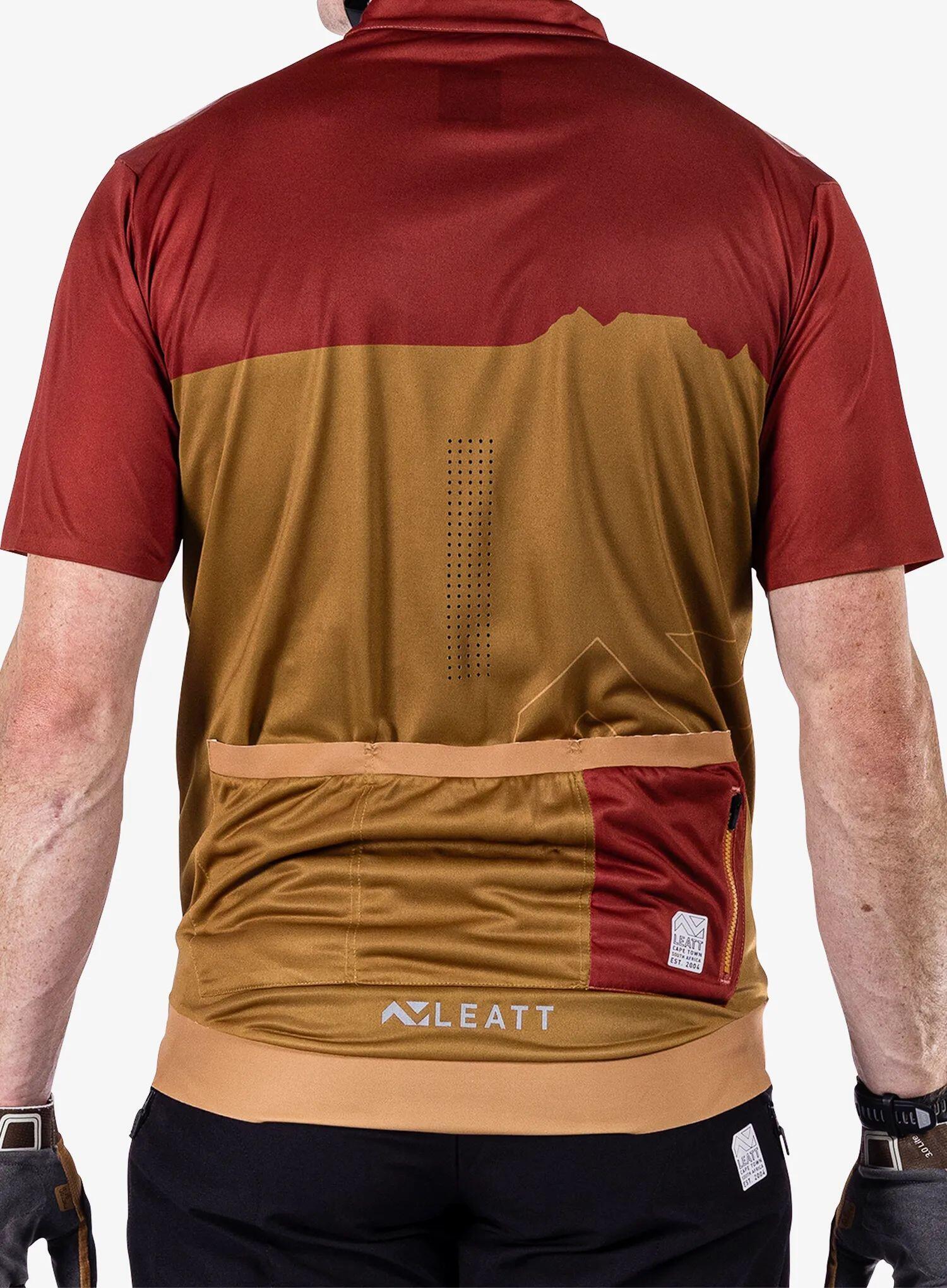 MTB Trail 3.0-shirt met MoistureCool-stof, rood, heren 3/7