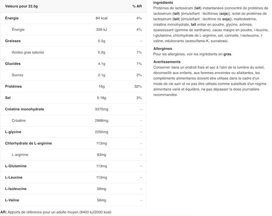 Whey concentrée - Radical Whey - Biscuits et Crème 2/5