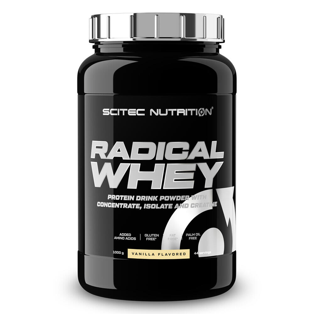 SCITEC NUTRITION Radical whey - 1kg Baunilha da Scitec Nutrition
