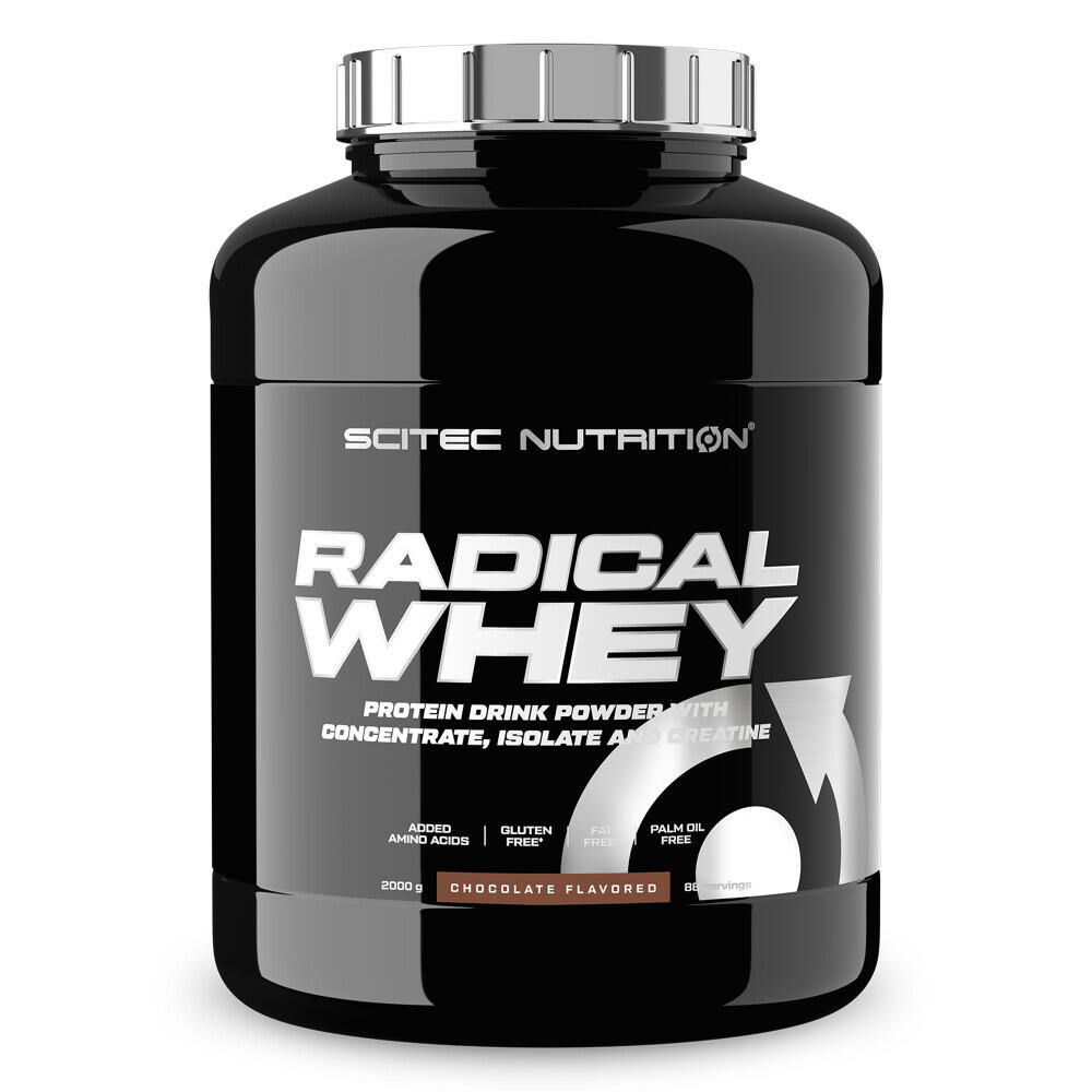 SCITEC NUTRITION Radical whey - 2kg Chocolate da Scitec Nutrition