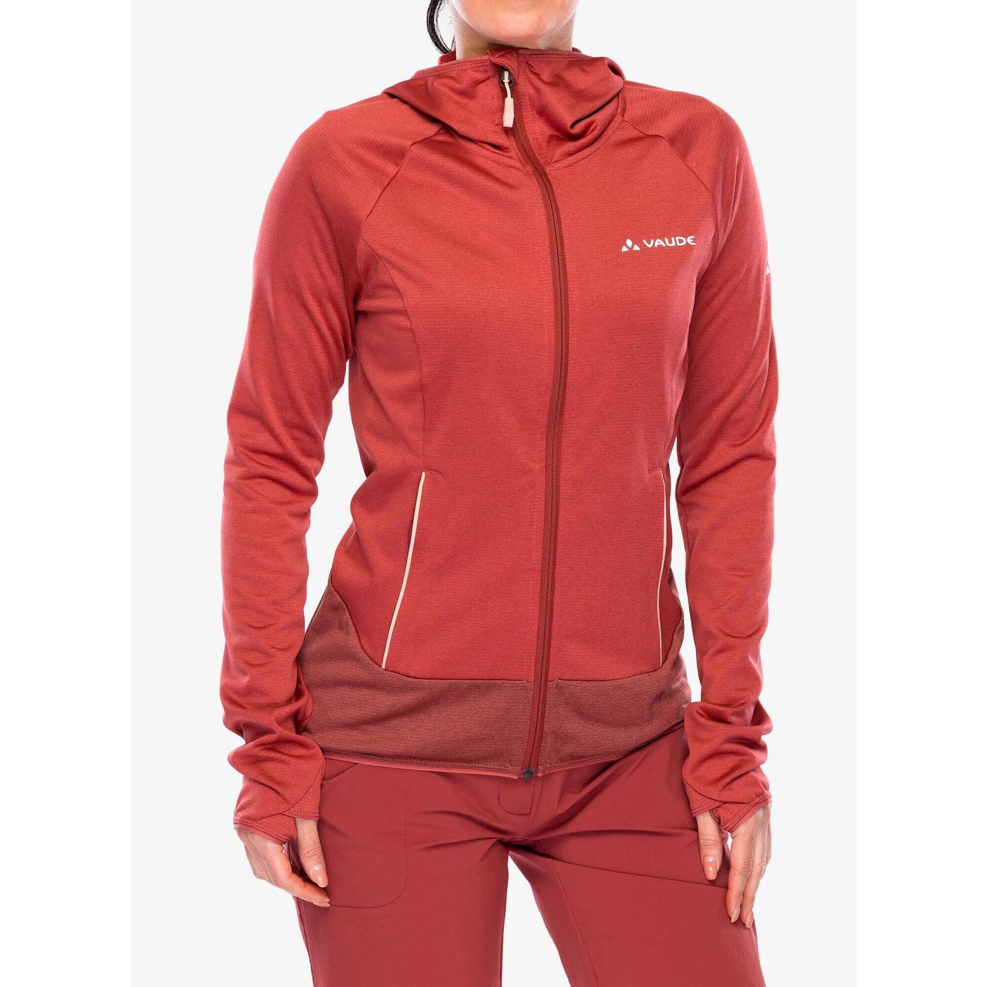 Vaude - Sweatshirt À Capuche Femme Vaude Tekoa Ii - Sweat-shirt - Rose|rouge - 36 Xs - Decathlon