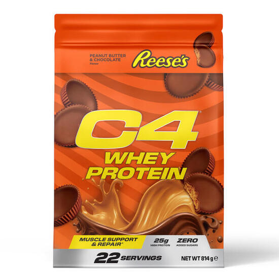 Whey concentrée - C4 Whey Protein - Beurre de Cacahuète au Chocolat Reese’s