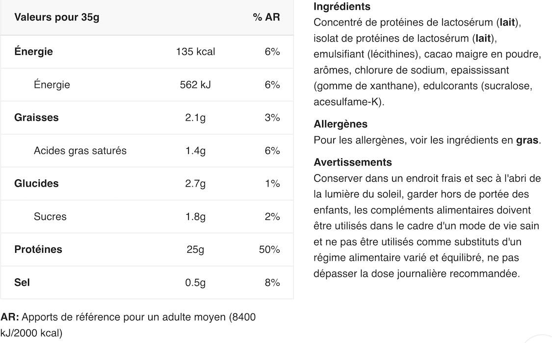 Whey concentrée - C4 Whey Protein - Chocolat au Lait Hershey's 2/3