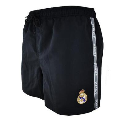 Fekete címeres Real Madrid fürdőnadrág
