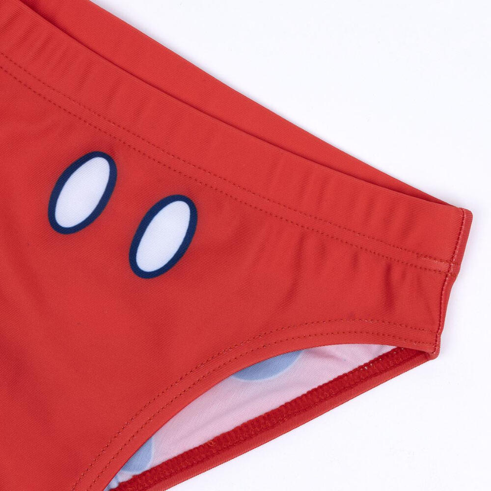 Bañador Slip Mickey Mouse Rojo Niño 3/3