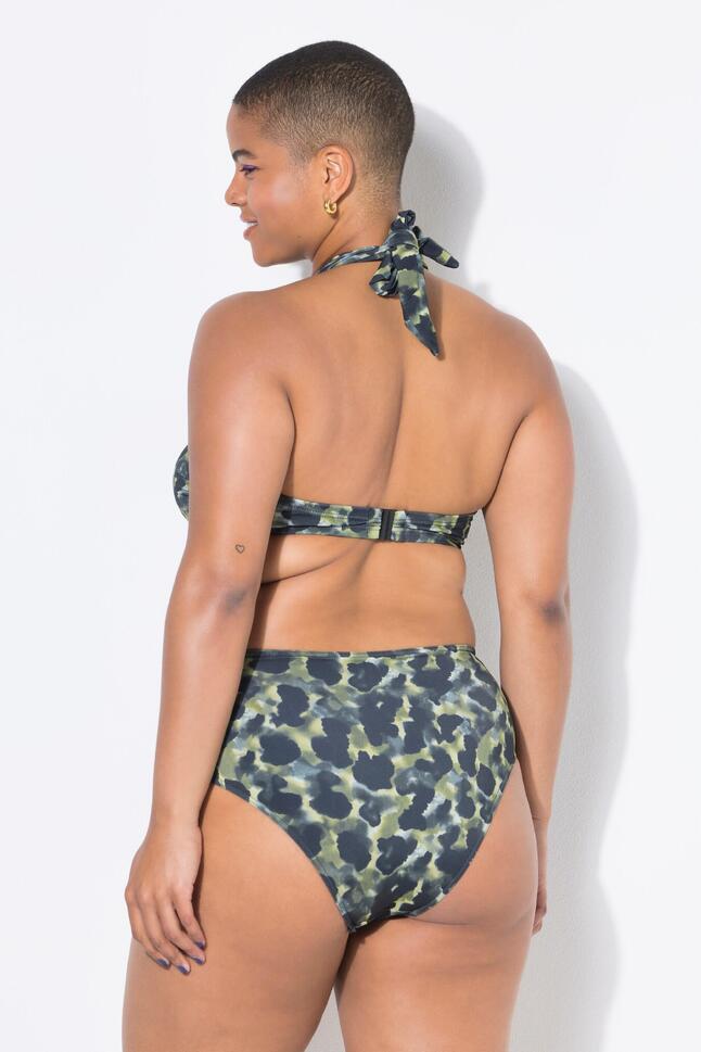 Damskie Figi od bikini wysoki stan moro