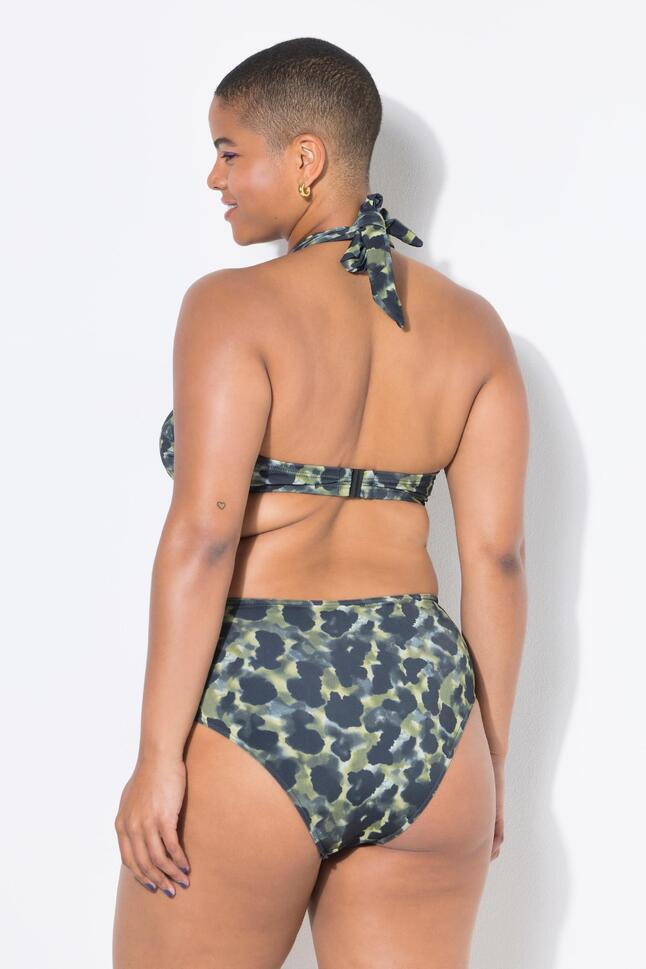 Damskie Figi od bikini wysoki stan moro