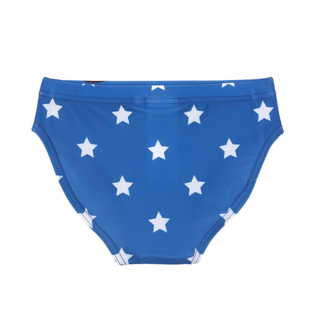 Bañador Slip Capitán América Azul Niño 2/4