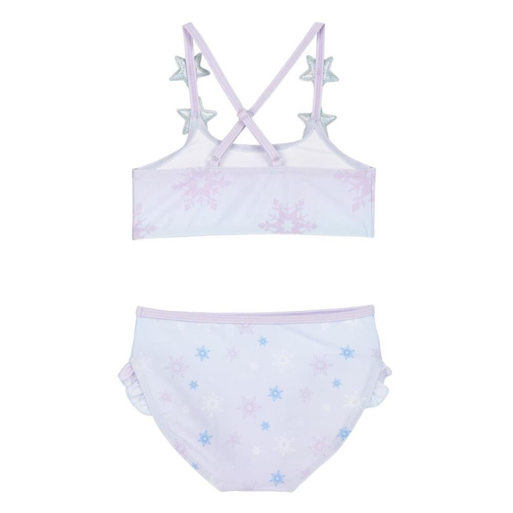 Bañador Bikini Frozen Elsa Olaf Estampados Lila Niña 2/3
