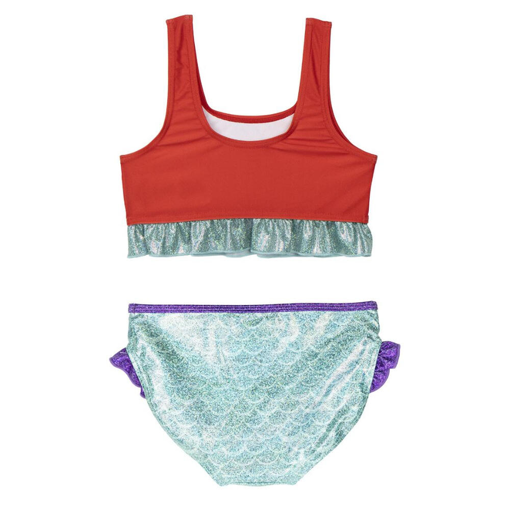 Bañador Bikini Princesas Ariel Niña 2/3