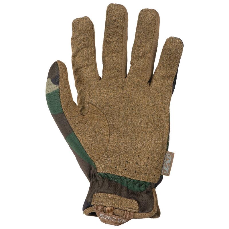Manusi Mechanix Fastfit Woodland Camo