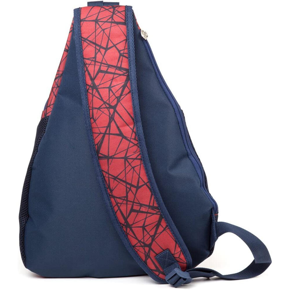Mochila Cruzada Spiderman Azul y Roja 3/3