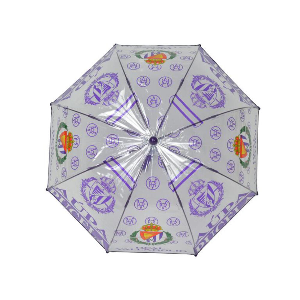 Paraguas - Burbuja transparente Real Valladolid - Morado 2/3
