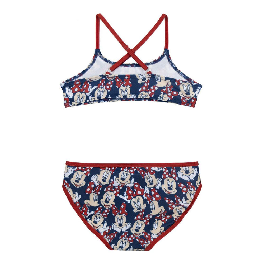 Bañador Bikini Minnie Mouse Azul Marino con Estampados Niña 2/3