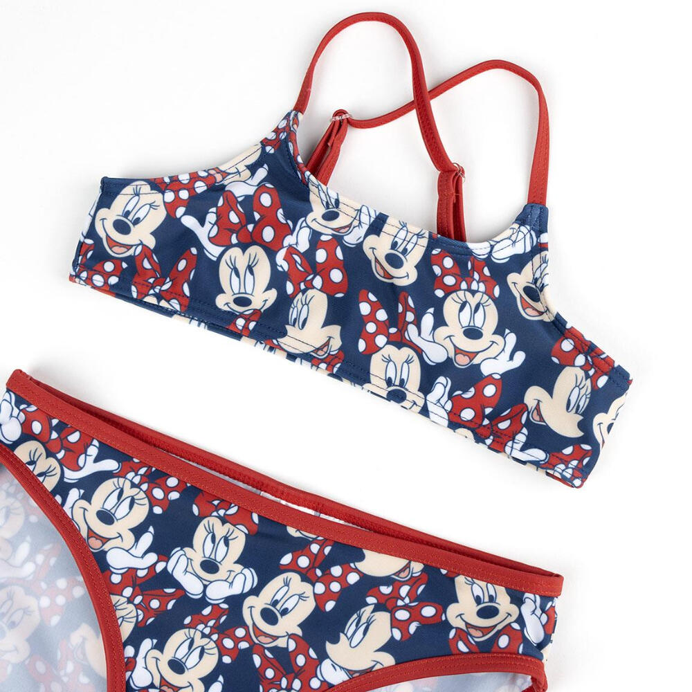 Bañador Bikini Minnie Mouse Azul Marino con Estampados Niña 3/3