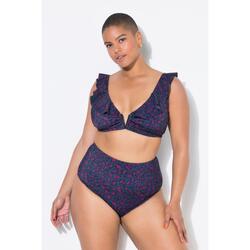 Femme Bas de bikini taille haute imprimé léopard coloré