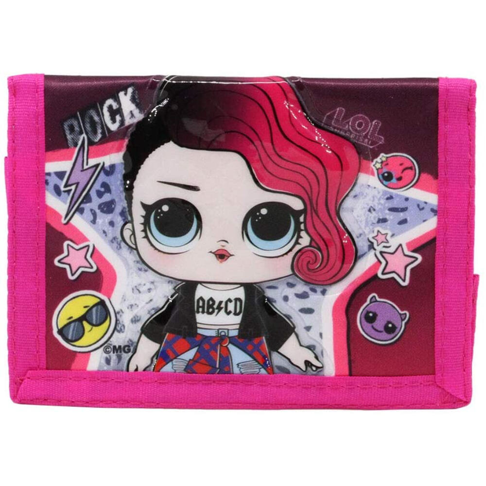 Cartera Con Velcro Lol Surprise Rock 3/3