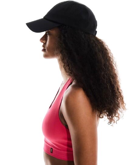 COURT CAP BLACK 2/3