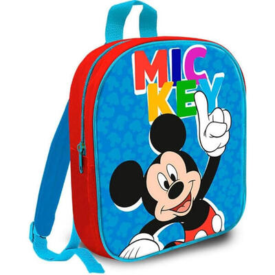 Mochila Guardería Basic Mickey Mouse