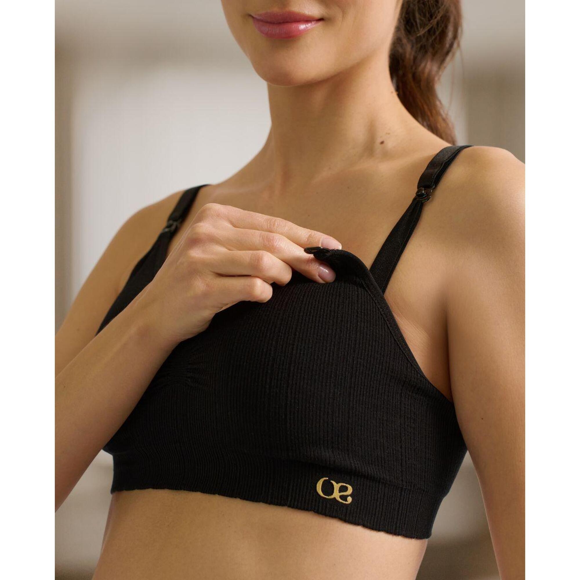 Cache Coeur - Brassière De Grossesse Et D'Allaitement Zoé - Brassière - Noir - 48 Xl - Decathlon