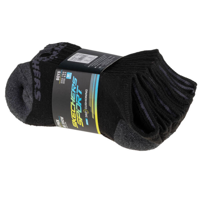 Sokken voor jongens Skechers Boys 6pk No Show Socks