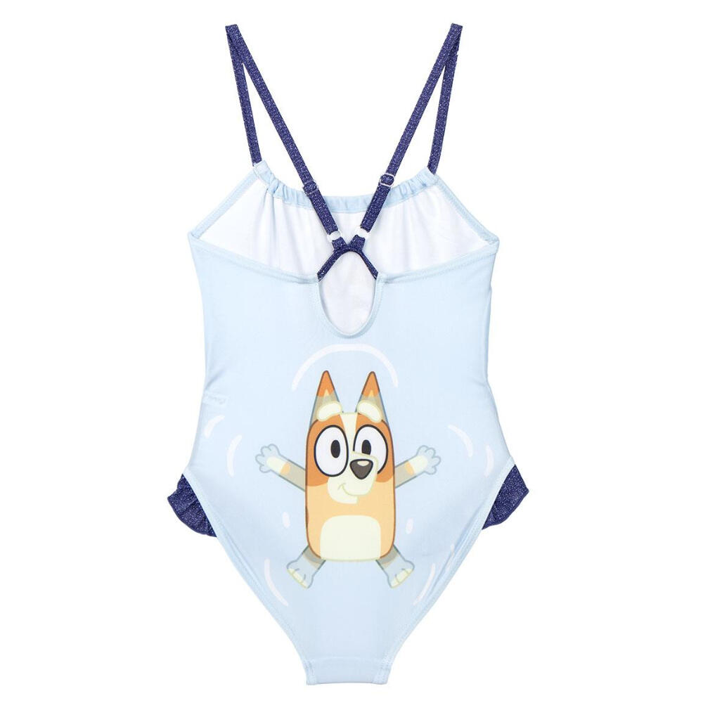 Bañador Bluey Azul con Volantes Niña 2/3