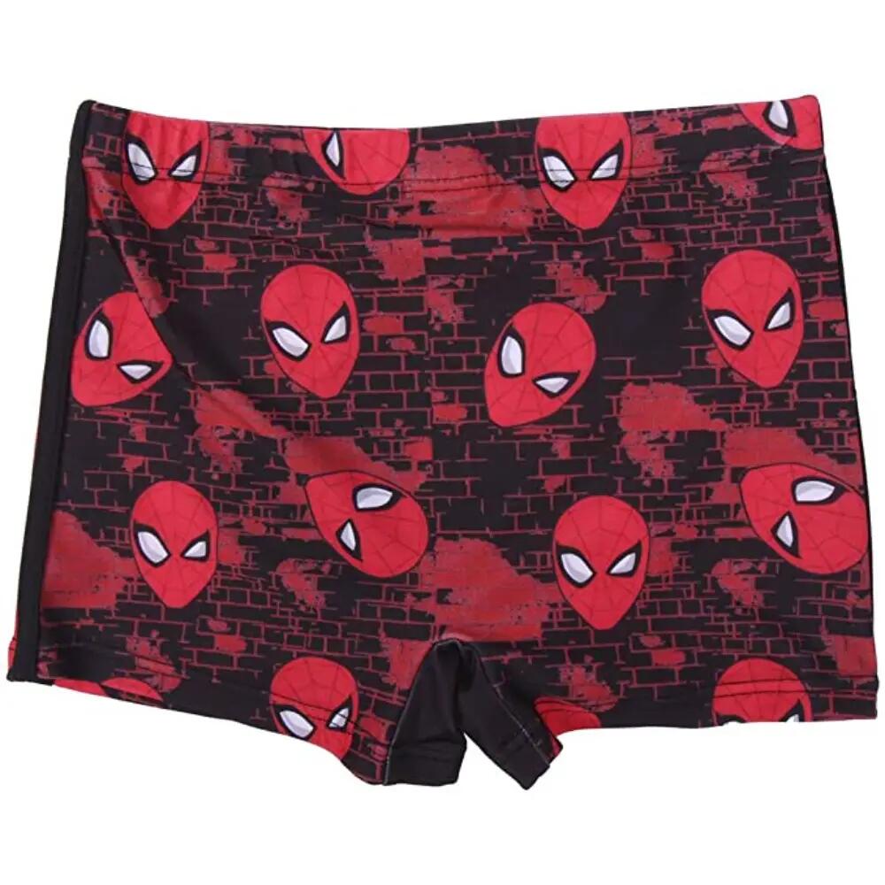 Bañador Spiderman Niño Bóxer Rojo 2/3