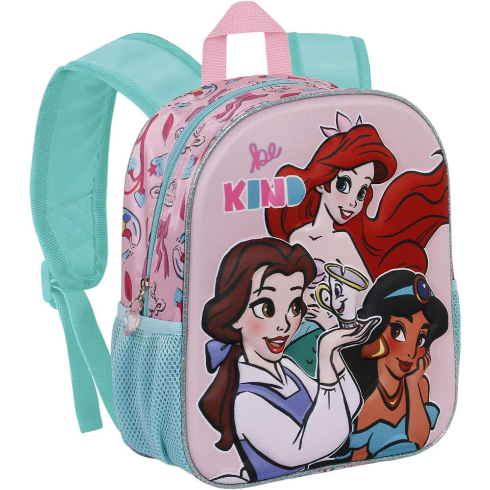 Mochila Guardería 3D Princesas Disney Kind 3/3