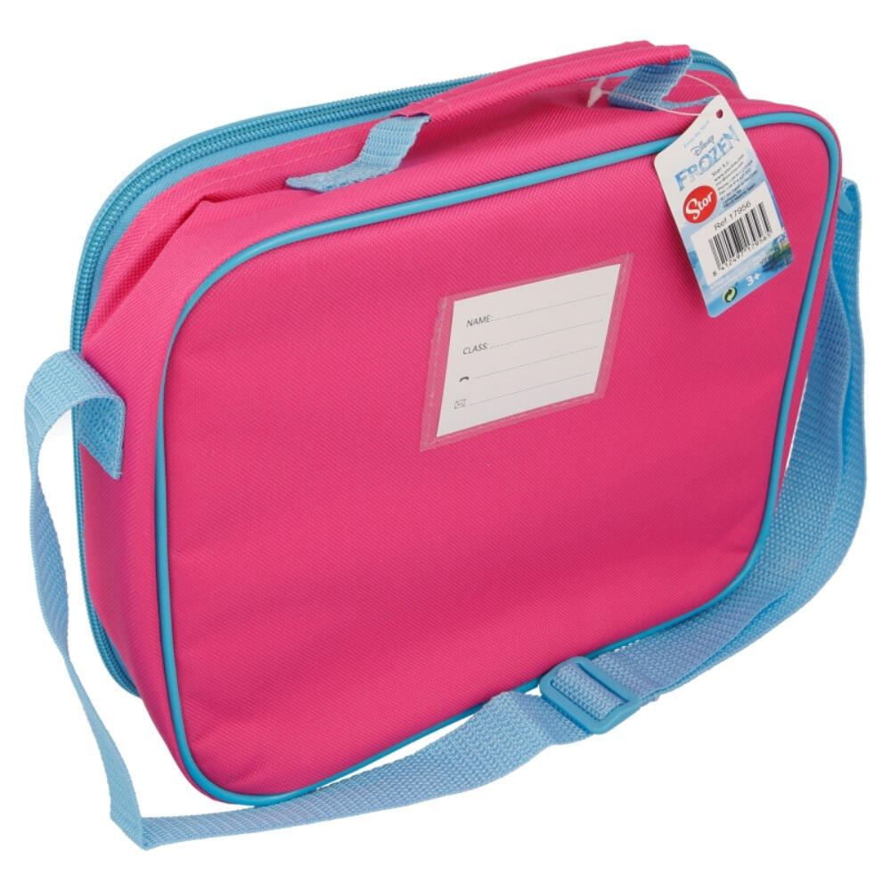 Bolsa Portaalimentos Con Correa Bandolera Frozen Iridescent Aqua 2/3