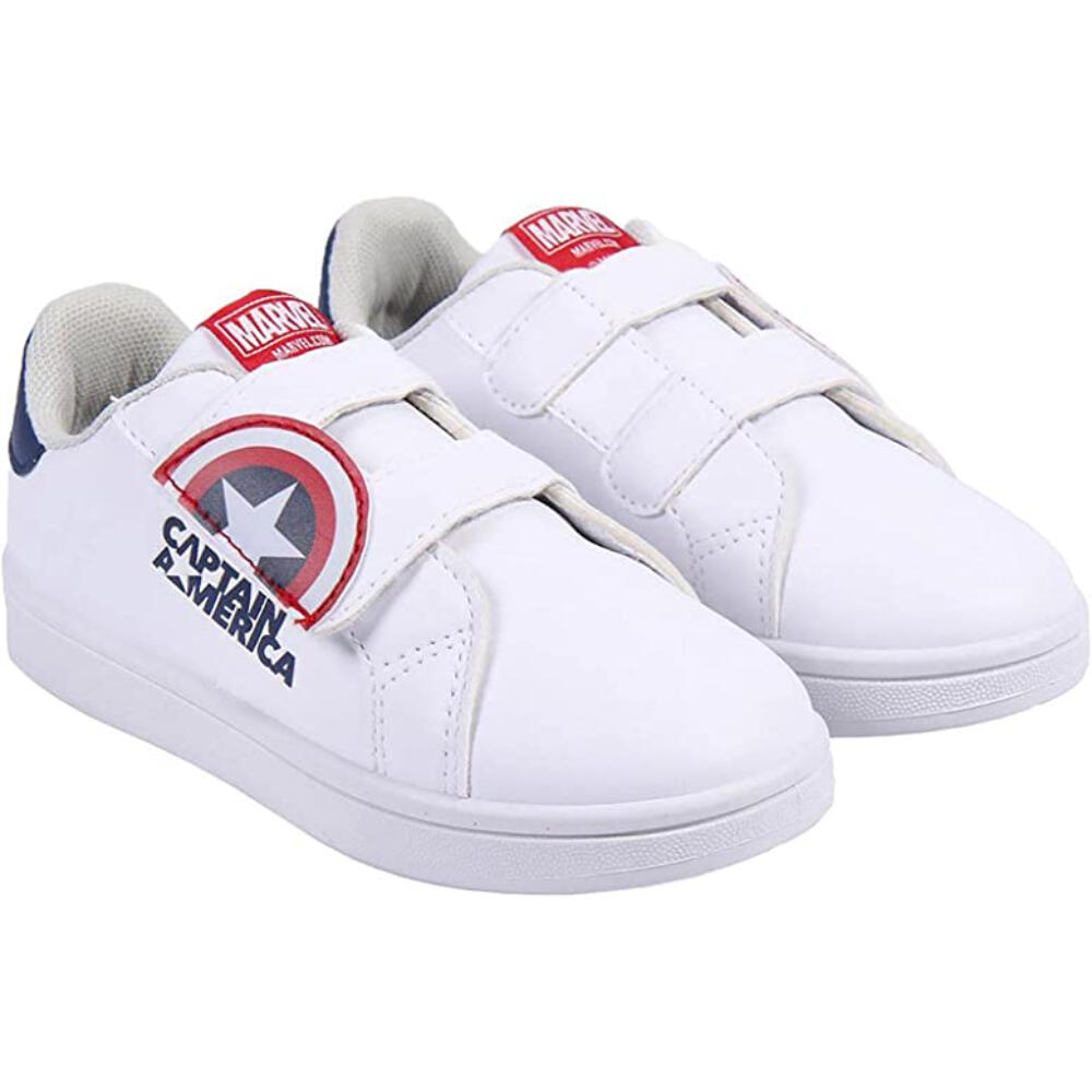 Zapatillas Deportivas Capitán América Niño Blancas 3/3