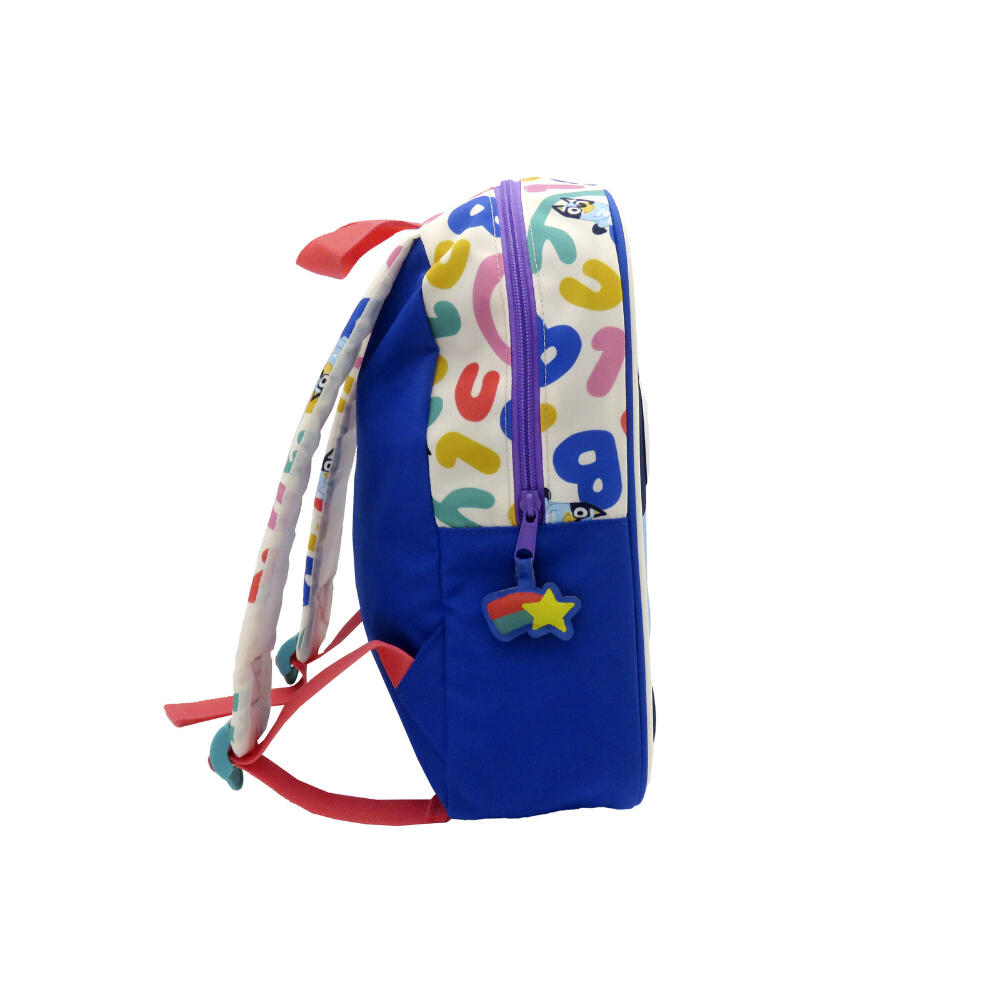 Mochila Guardería 3D Bluey Rainbow 2/3